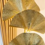 Goldene Lampe
